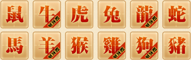 ʮ����Ф�˳�